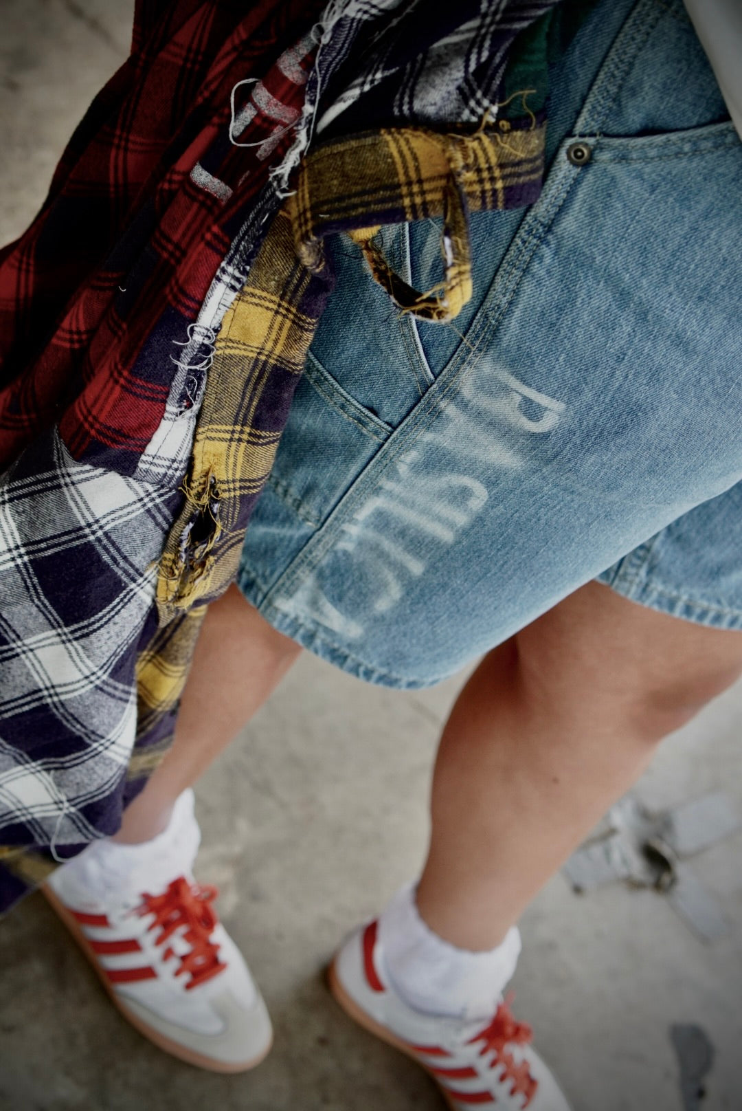 Warehousing Dept. Jean Shorts
